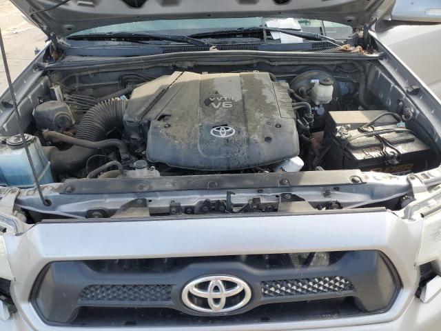 3TMJU4GN3EM163067 - 2014 TOYOTA TACOMA DOUBLE CAB PRERUNNER SILVER photo 11