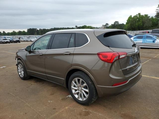 LRBFXCSA4KD127969 - 2019 BUICK ENVISION ESSENCE Շագանակագույն լուսանկար 2