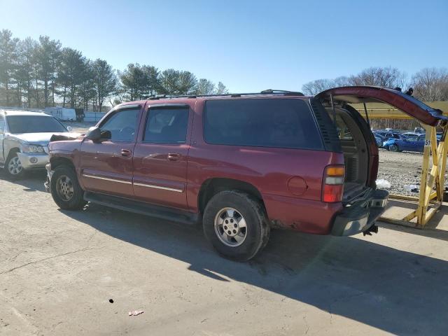 1GNFK16Z82J343286 - 2002 CHEVROLET SUBURBAN K1500 MAROON photo 2