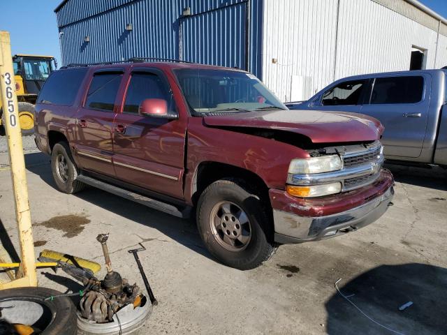 1GNFK16Z82J343286 - 2002 CHEVROLET SUBURBAN K1500 MAROON photo 4