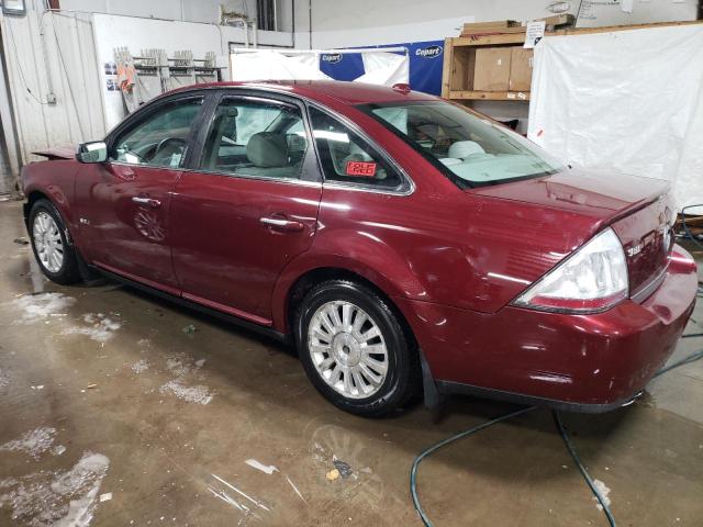 1MEHM40W78G603841 - 2008 MERCURY SABLE LUXURY RED photo 2