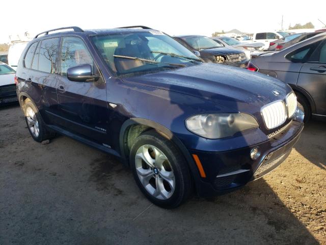 5UXZW0C56BL370916 - 2011 BMW X5 XDRIVE35D BLUE photo 4