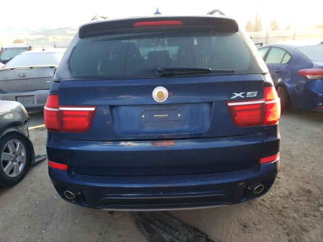 5UXZW0C56BL370916 - 2011 BMW X5 XDRIVE35D BLUE photo 6