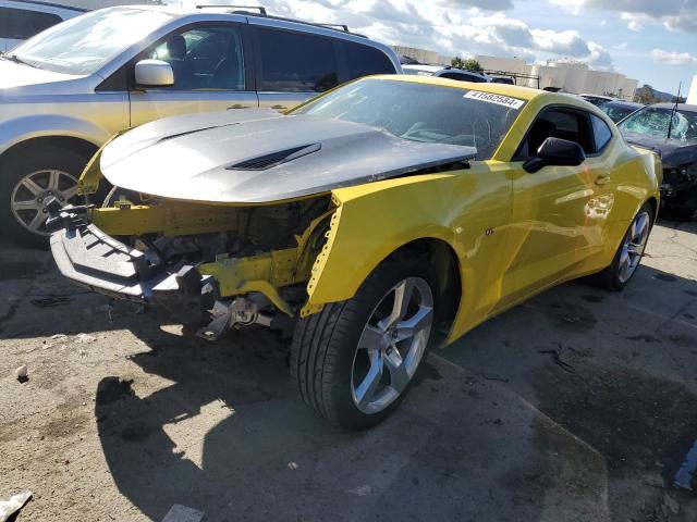 1G1FE1R73J0155556 - 2018 CHEVROLET CAMARO SS YELLOW photo 1