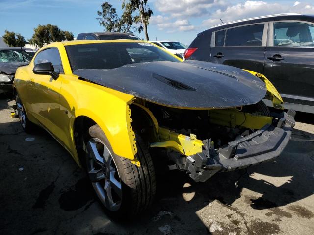 1G1FE1R73J0155556 - 2018 CHEVROLET CAMARO SS YELLOW photo 4