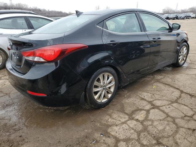 KMHDH4AE7FU259304 - 2015 HYUNDAI ELANTRA SE BLACK photo 3