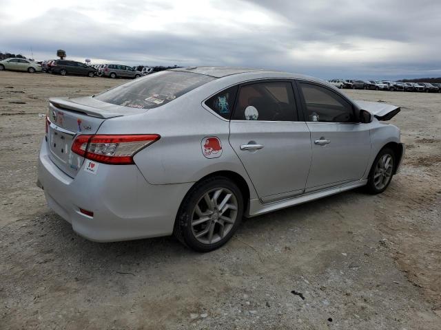 3N1AB7APXDL721800 - 2013 NISSAN SENTRA S SILVER photo 3