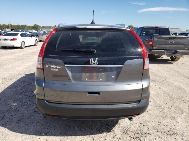 2HKRM3H74EH507489 - 2014 HONDA CR-V EXL GRAY photo 6