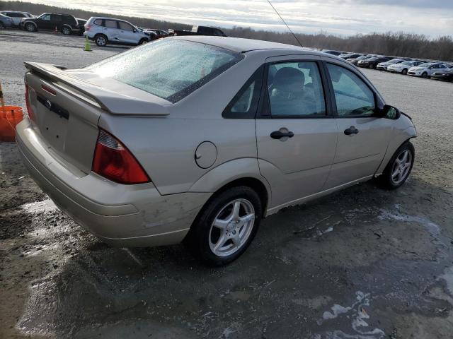 1FAHP34N26W106791 - 2006 FORD FOCUS ZX4 TAN photo 3