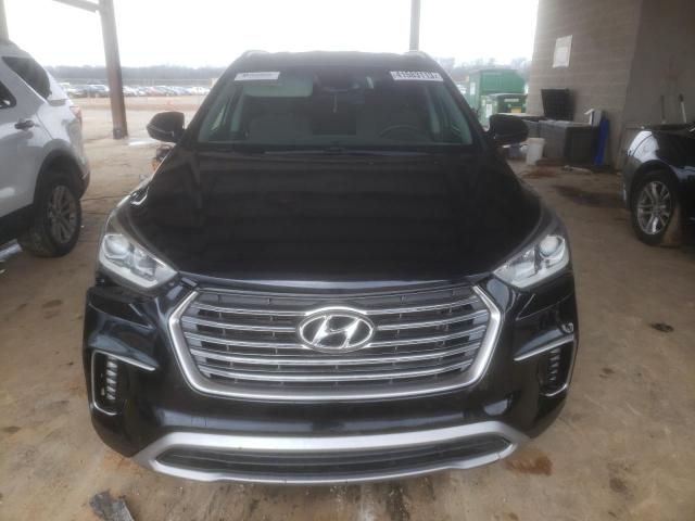 KM8SM4HF8HU178705 - 2017 HYUNDAI SANTA FE SE BLACK photo 5