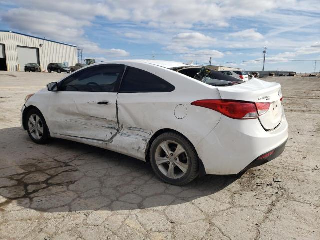 KMHDH6AE0DU017124 - 2013 HYUNDAI ELANTRA CO GS WHITE photo 2