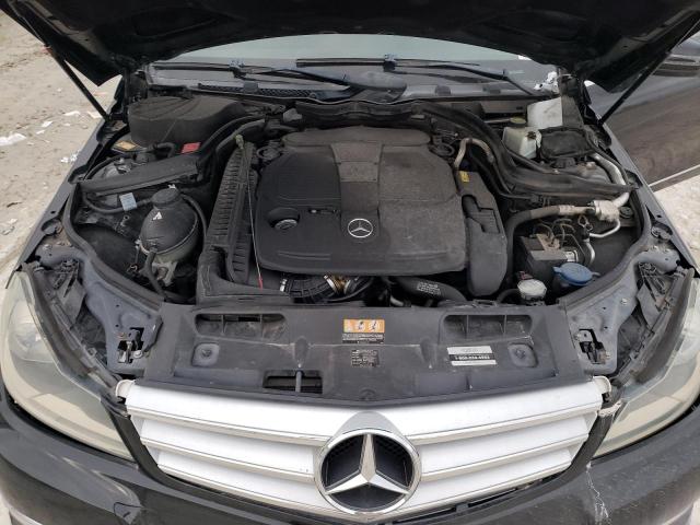 WDDGF8ABXDA768070 - 2013 MERCEDES-BENZ C 300 4MATIC BLACK photo 11