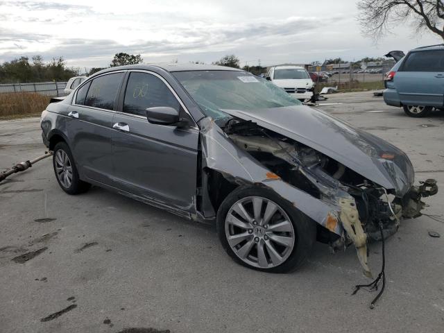 1HGCP3F86CA032975 - 2012 HONDA ACCORD EXL GRAY photo 4