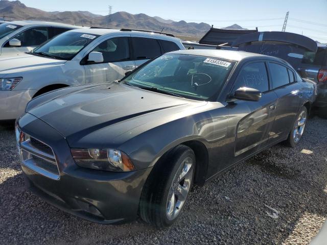 2C3CDXHG8EH362631 - 2014 DODGE CHARGER SXT GRAY photo 2