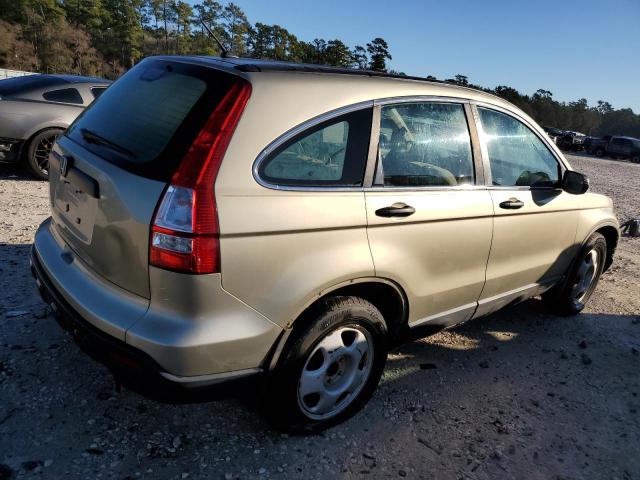 5J6RE38349L033307 - 2009 HONDA CR-V LX BEIGE photo 3