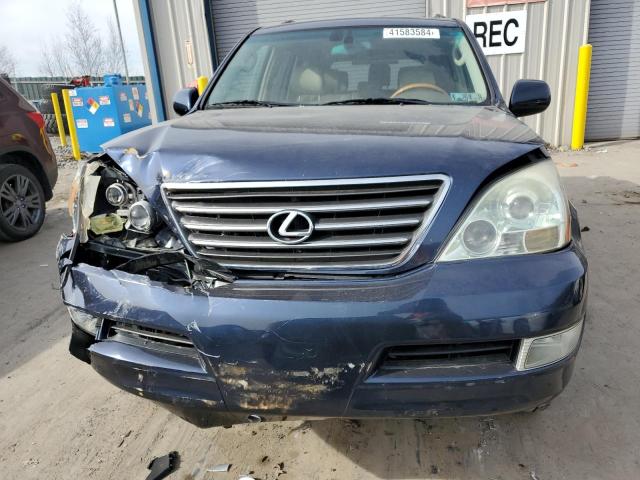 JTJBT20X050084933 - 2005 LEXUS GX 470 BLUE photo 5