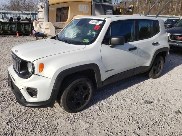 ZACNJDAB5MPM36818 - 2021 JEEP RENEGADE SPORT WHITE photo 1