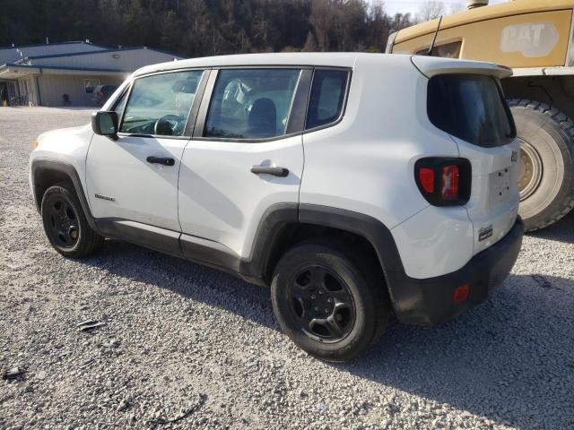 ZACNJDAB5MPM36818 - 2021 JEEP RENEGADE SPORT WHITE photo 2