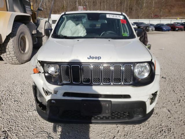 ZACNJDAB5MPM36818 - 2021 JEEP RENEGADE SPORT WHITE photo 5