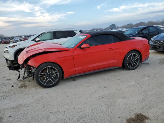 1FATP8UH4L5137737 - 2020 FORD MUSTANG RED photo 1