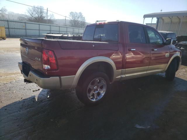 1D7RV1CT3BS629558 - 2011 DODGE RAM 1500 BURGUNDY photo 3