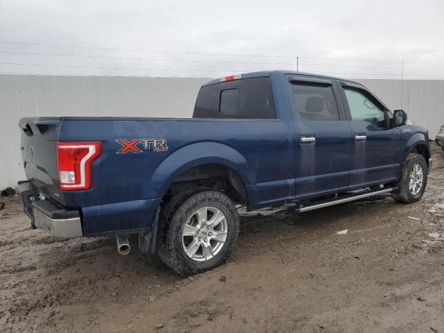 1FTFW1EF4FKE92492 - 2015 FORD F150 SUPER BLUE photo 3