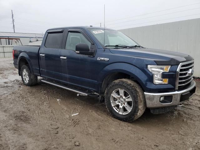 1FTFW1EF4FKE92492 - 2015 FORD F150 SUPER BLUE photo 4