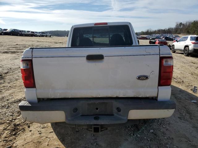 1FTYR44U23PB76220 - 2003 FORD RANGER SUPER CAB WHITE photo 6