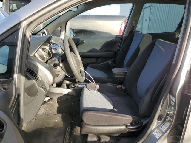 JHMGD38488S006977 - 2008 HONDA FIT SILVER photo 7