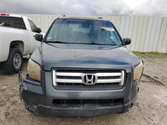 5FNYF28596B012283 - 2006 HONDA PILOT EX GRAY photo 5