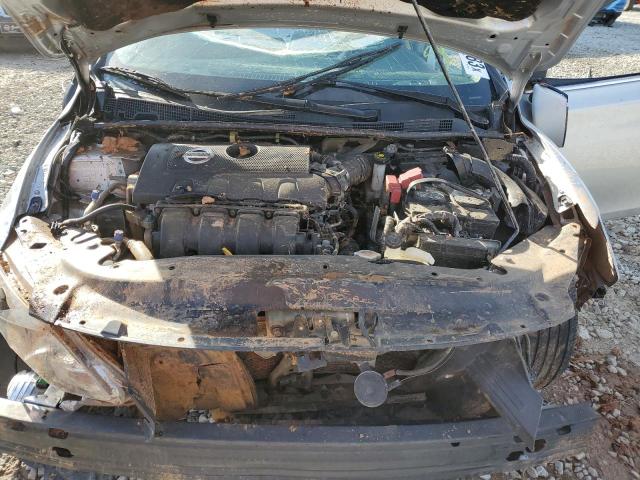 3N1AB7APXEY331302 - 2014 NISSAN SENTRA S SILVER photo 11