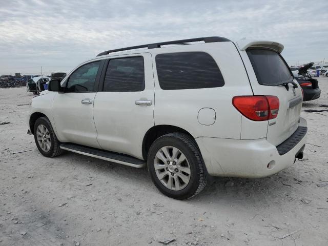 5TDYY5G11ES055407 - 2014 TOYOTA SEQUOIA PLATINUM WHITE photo 2