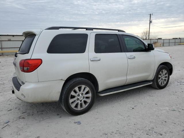 5TDYY5G11ES055407 - 2014 TOYOTA SEQUOIA PLATINUM WHITE photo 3