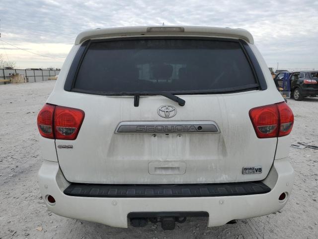 5TDYY5G11ES055407 - 2014 TOYOTA SEQUOIA PLATINUM WHITE photo 6