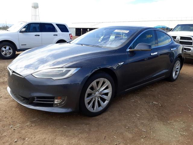 5YJSA1E18GF152570 - 2016 TESLA MODEL S Մոխրագույն լուսանկար 1