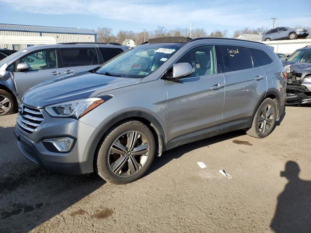 KM8SRDHF3EU044813 - 2014 HYUNDAI SANTA FE G SILVER photo 1