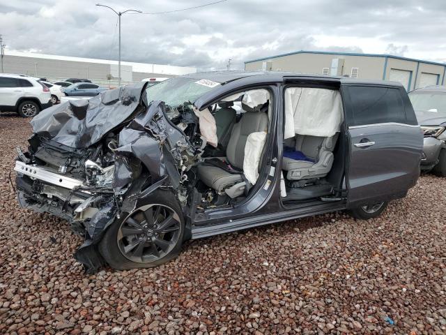 5FNRL6H99NB054247 - 2022 HONDA ODYSSEY ELITE فحمي صورة 1