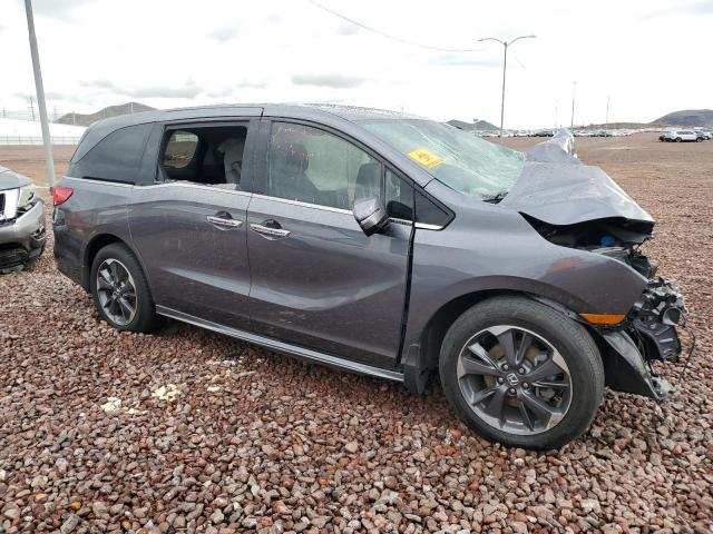 5FNRL6H99NB054247 - 2022 HONDA ODYSSEY ELITE فحمي صورة 4