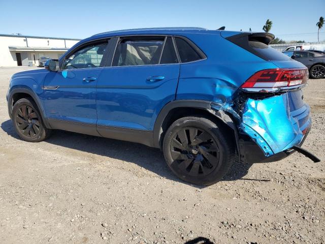 1V2JE2CA4RC248686 - 2024 VOLKSWAGEN ATLAS CROS SE Синій фото 2