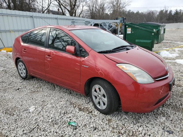 JTDKB20U387797168 - 2008 TOYOTA PRIUS RED photo 4