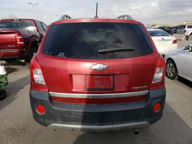 3GNAL2EK0ES638810 - 2014 CHEVROLET CAPTIVA LS RED photo 6