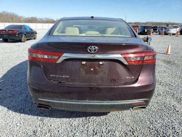 4T1BK1EB6GU199184 - 2016 TOYOTA AVALON XLE BURGUNDY photo 6