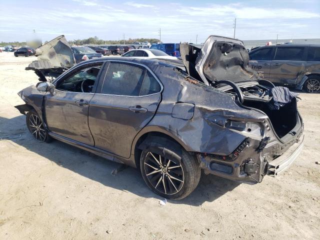 4T1T11AK3PU823522 - 2023 TOYOTA CAMRY SE NIGHT SHADE GRAY photo 2