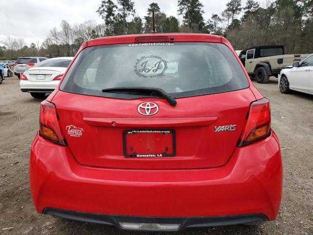 VNKKTUD33GA061656 - 2022 TOYOTA YARIS L RED photo 6