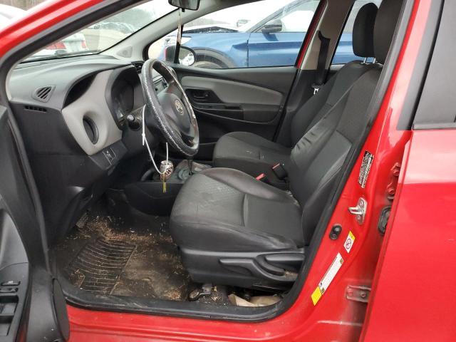 VNKKTUD33GA061656 - 2022 TOYOTA YARIS L RED photo 7