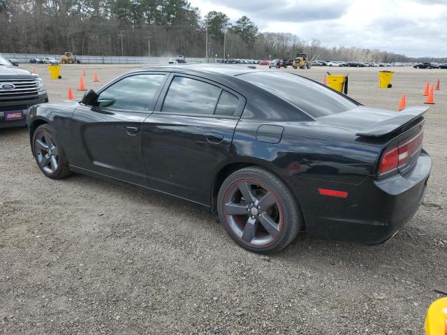 2C3CDXHG4EH165827 - 2014 DODGE CHARGER SXT BLACK photo 2