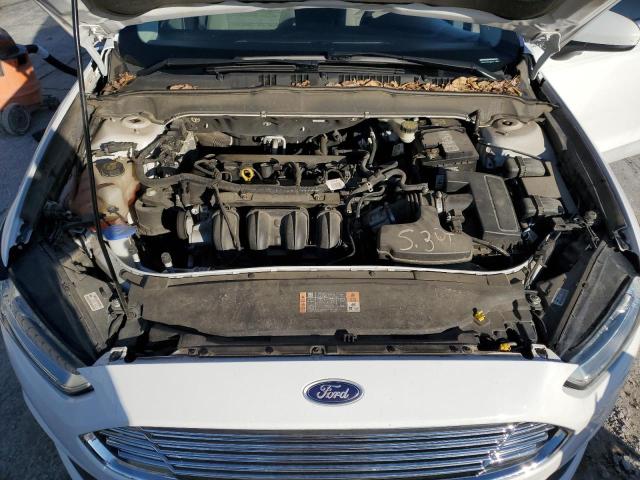 3FA6P0G78GR340375 - 2016 FORD FUSION S WHITE photo 11