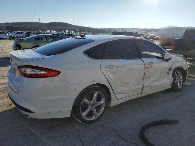 3FA6P0G78GR340375 - 2016 FORD FUSION S WHITE photo 3