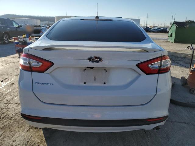 3FA6P0G78GR340375 - 2016 FORD FUSION S WHITE photo 6