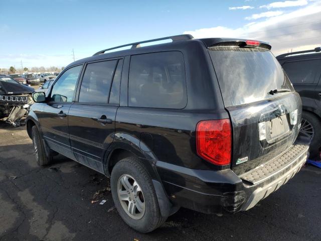 5FNYF18494B000388 - 2004 HONDA PILOT EX BLACK photo 2